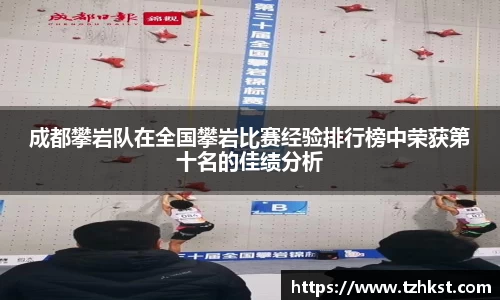 成都攀岩队在全国攀岩比赛经验排行榜中荣获第十名的佳绩分析